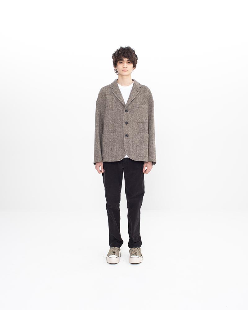 大特価!! 21AW VISVIM ステンカラーコート FALKLAND 2 (TWEED) BLAZER 